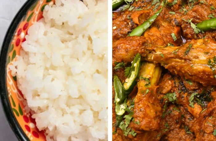 Chicken Karahi with Rice 1 Pound