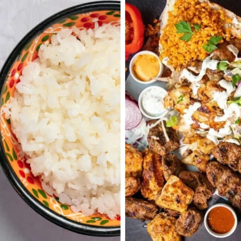 Mix Grill Platter with Rice