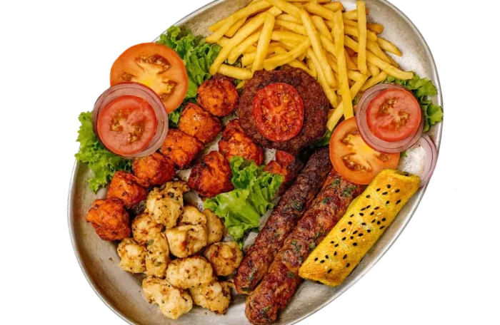 Mix Grill Platter with Fries