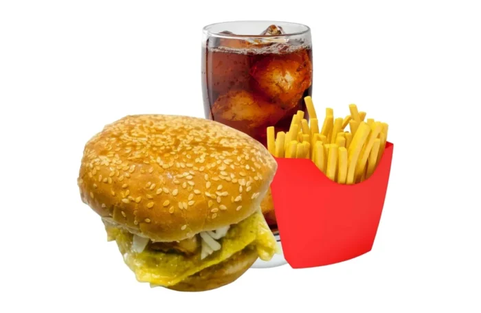 Egg Burger Combo