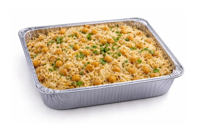 Chana Pulao Tray