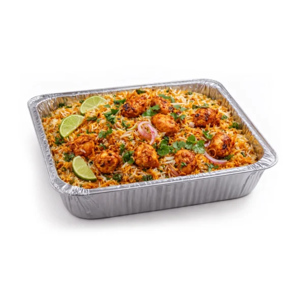 Chicken Dagee Pulao Tray