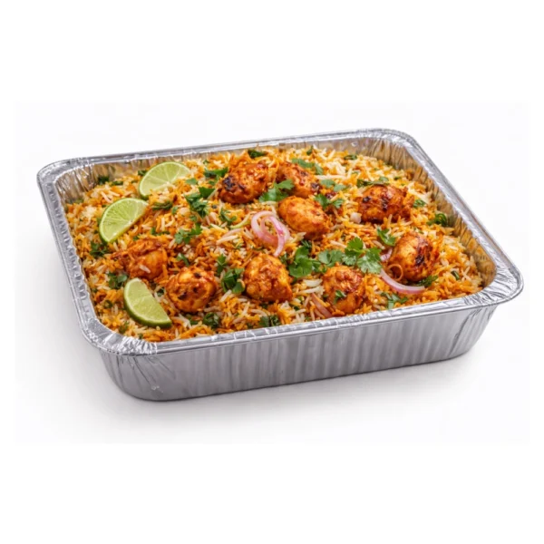 Chicken Dagee Pulao Tray