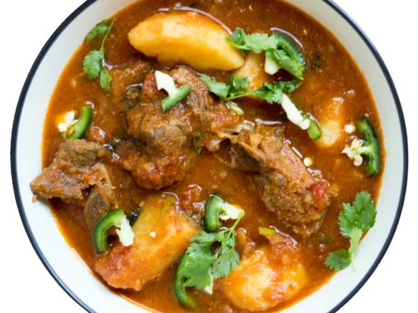 Aloo Gosht (Potato with Goat Meat)