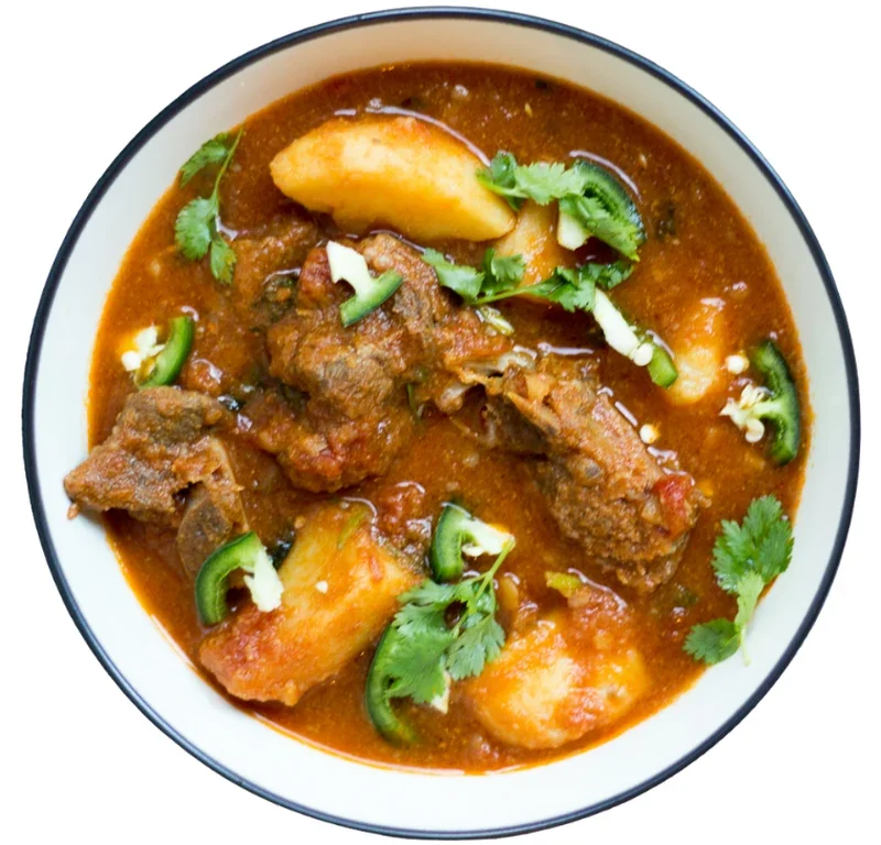 Aloo Gosht (Potato with Goat Meat)