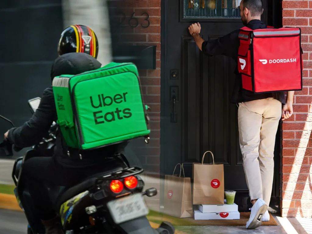 Food delivery across the Bronx