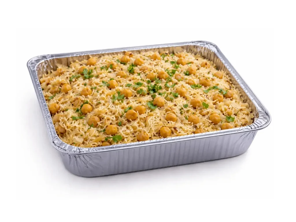 Chana Pulao Tray