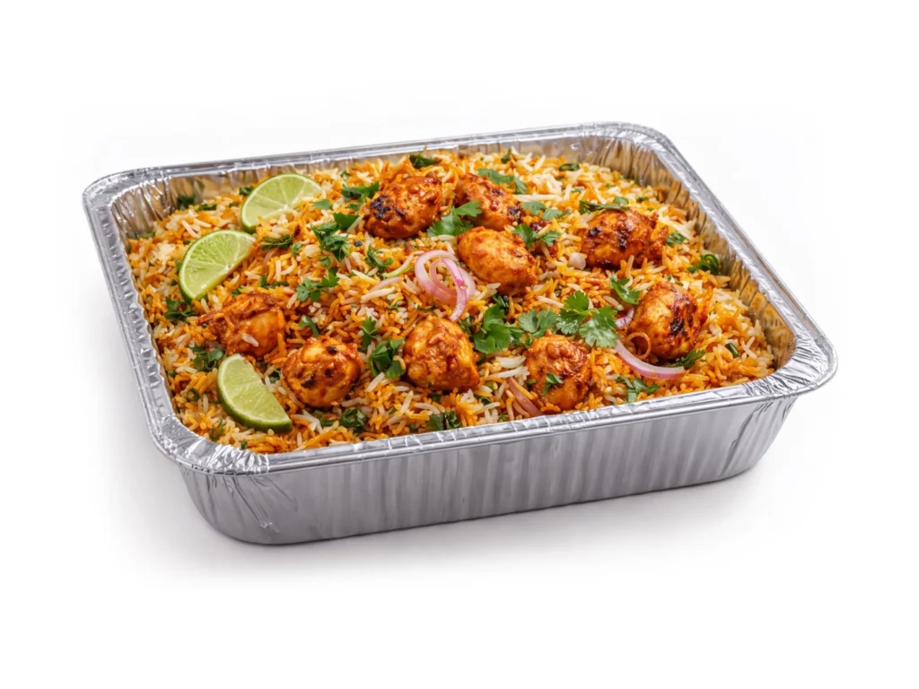 Chicken Dagee Pulao Tray