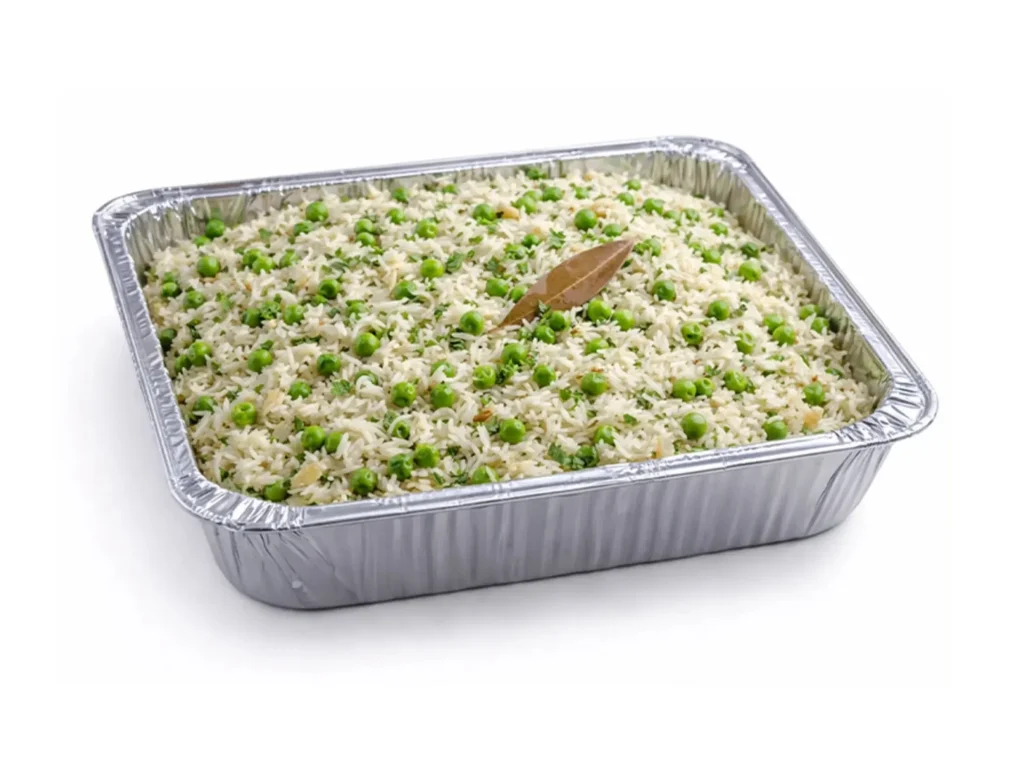 Matar Pulao Tray